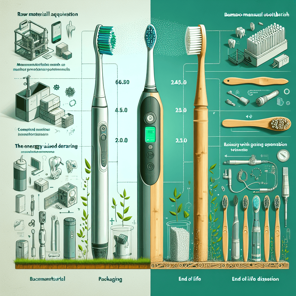 Carbon Footprint Showdown: Electric vs Manual Toothbrushes