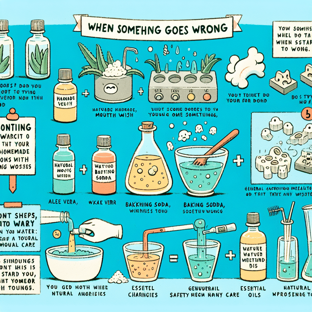 DIY Natural Mouthwash: When Homemade Goes Wrong