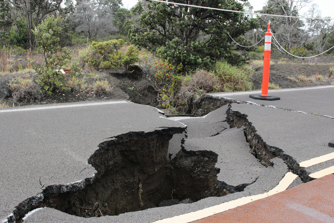 Earthquake breaking rode